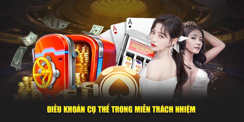 Các điều khoản đặc thù trong miễn trách nhiệm